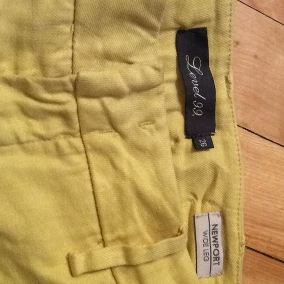 ⚡️price drop⚡️ANTHROPOLOGIE yellow trousers - Picture 3 of 5